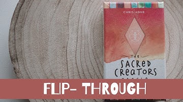 Flip-Through of Sacred Creators Oracle Deck