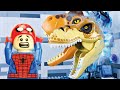 Lego City Spider-man vs Dinosaur Attack Top Video Best For Viewer | Lego Stop Motion