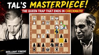 Tal’s Invisible Queen Trap Turns a Sicilian Battle into a Ruthless Checkmate Net