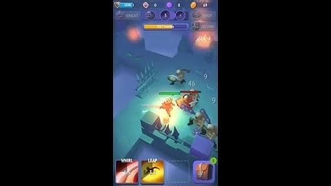 Nonstop Knight (by Flaregames) - rpg game for android and iOS - gameplay.