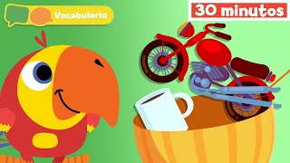 Aprender Nuevas Palabras | Vocabulario para Niños | Vocabularry con Larry | Mi Primera Universidad