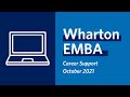 Wharton MBA Program for Executives: Career Support