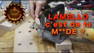 Lamello, c'est pas précis !!!