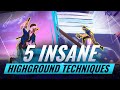 5 INSANELY Useful High Ground Retakes You PROBABLY Forgot About! - Fortnite Battle Royale