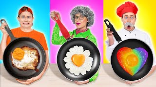 TANTANGAN MASAK NENEK VS AKU || Kiat Dapur Keren dan Kiat Parenting oleh 123 GO!