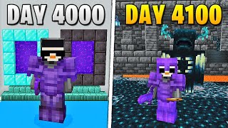 I Survived 4,100 Days in HARDCORE Minecraft...