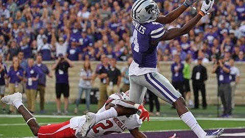 Kansas State Wide Receiver Malik Knowles 2018-2019