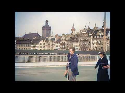 Time Travel back to wonderful Europe in the 1930's in color! [A.I. Enhanced & Colorized]