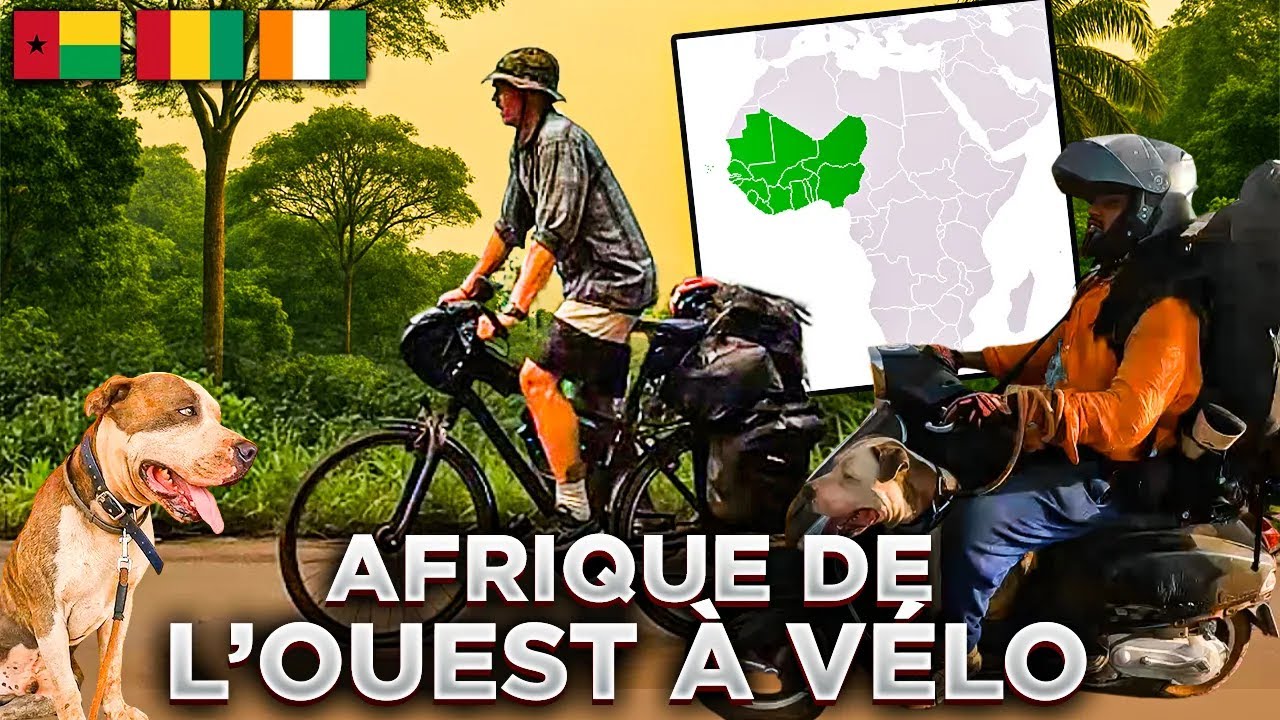 L'Afrique de l’Ouest à vélo – des routes impraticables en saison des pluies ! (3/4)