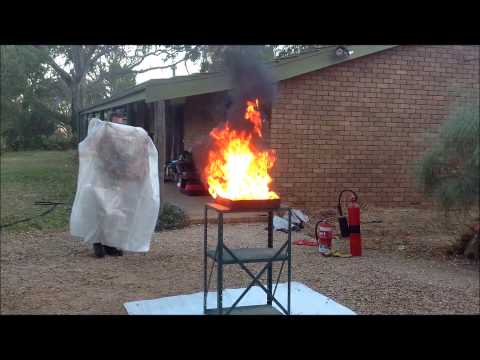 Fire Blanket Demo