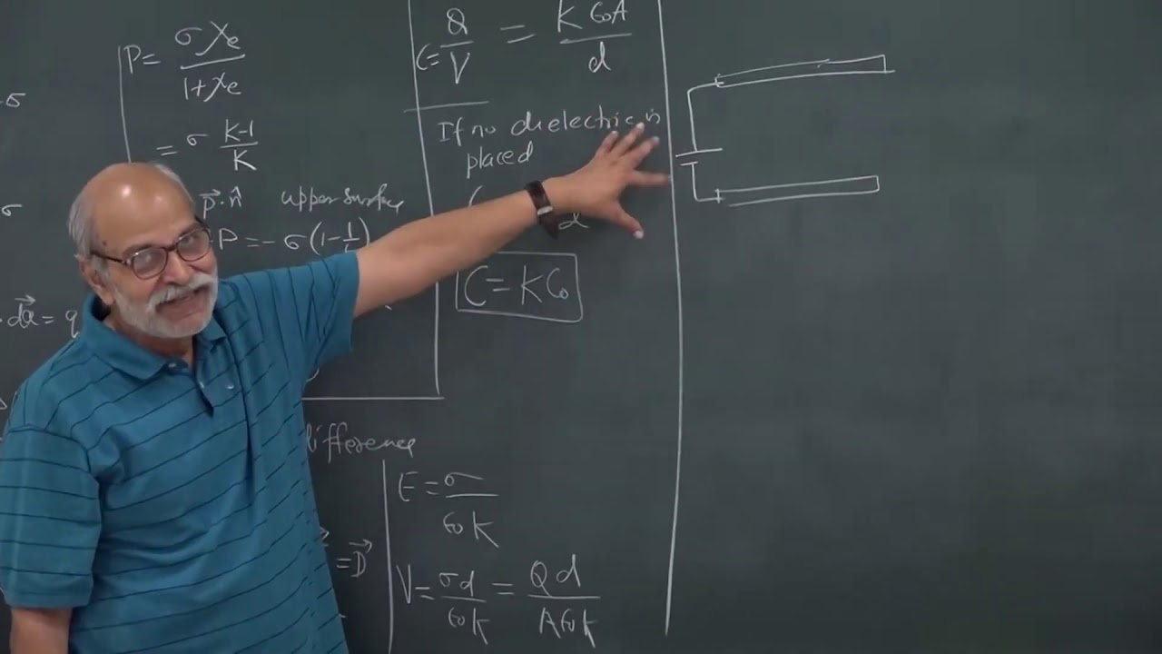 LEC 39 Capacitors with Dielectric | Multipole Explansion. #coursefinished #electromagnetism