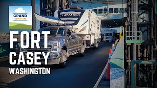 Ep. 318: Fort Casey, Washington | Puget Sound RV travel camping history Whidbey Island