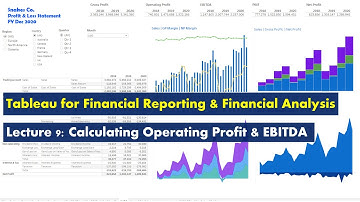 Lecture 9: Calculating Operating Profit & EBITDA -  Course: Tableau for Financial Reporting & FA