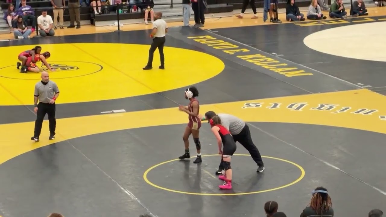 107 lbs Madison Boggs vs Kings Fork Cons Round 3