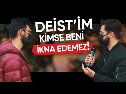 DEİST’im ve Kimse Beni İkna Edemez ! İman Etti Mi ? - Sokak Röportajı