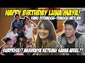 HAPPY BIRTHDAY LUNA MAYA! SURPRISE AKHIRNYA KETEMU SAMA ARIEL!