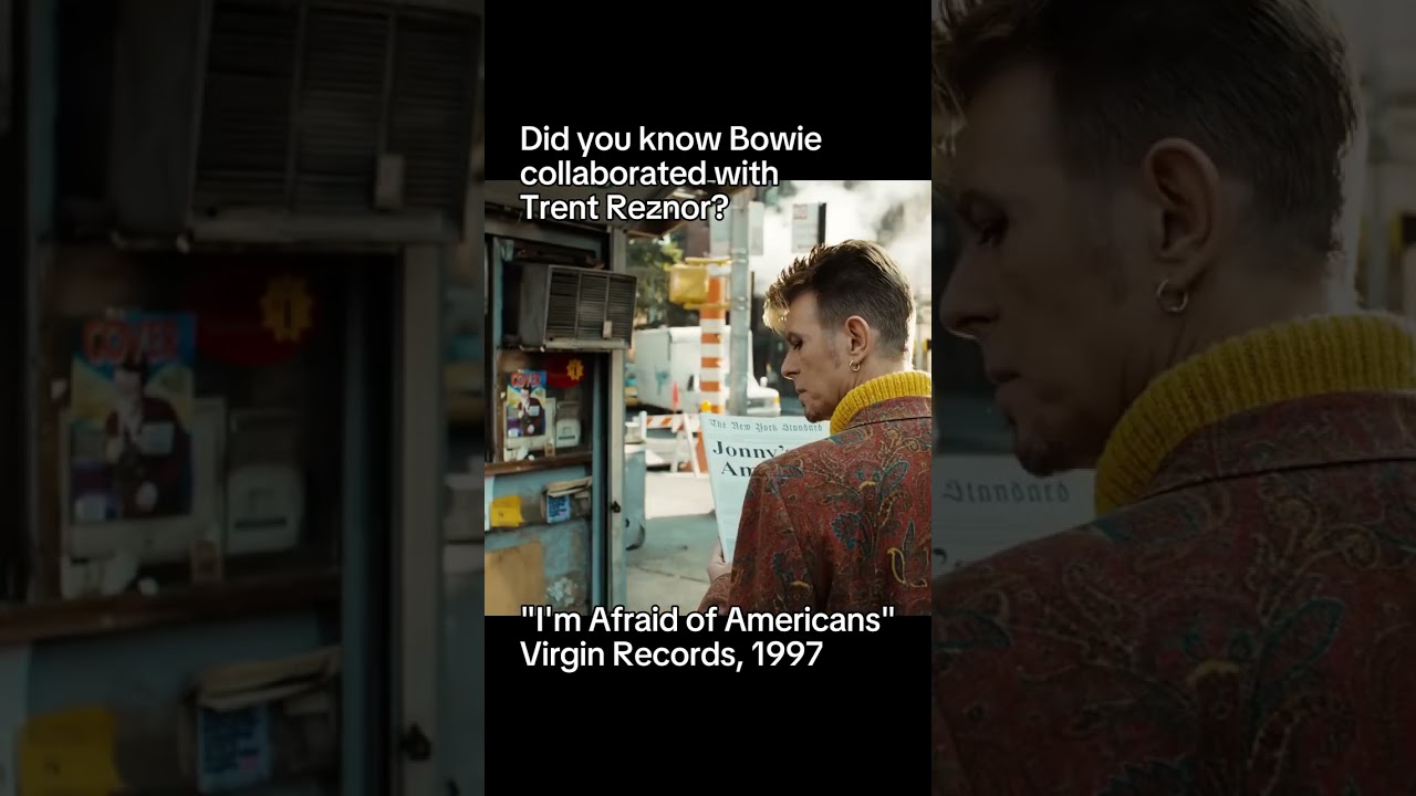 Bowie x Reznor = 🔥🔥 The 1997 collab I'm Afraid of Americans