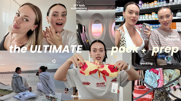 pack with us, glow up + prep for tropical vacation | travel essentials & haul!!