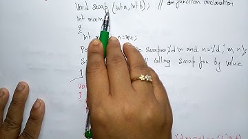functions in c programming | Call by Value | Example | C Programming | Lec-41