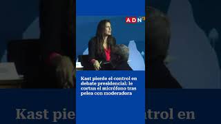 Kast Pierde El Control En Debate Presidencial Le Cortan El Micrófono Tras Pelea Con Moderadora