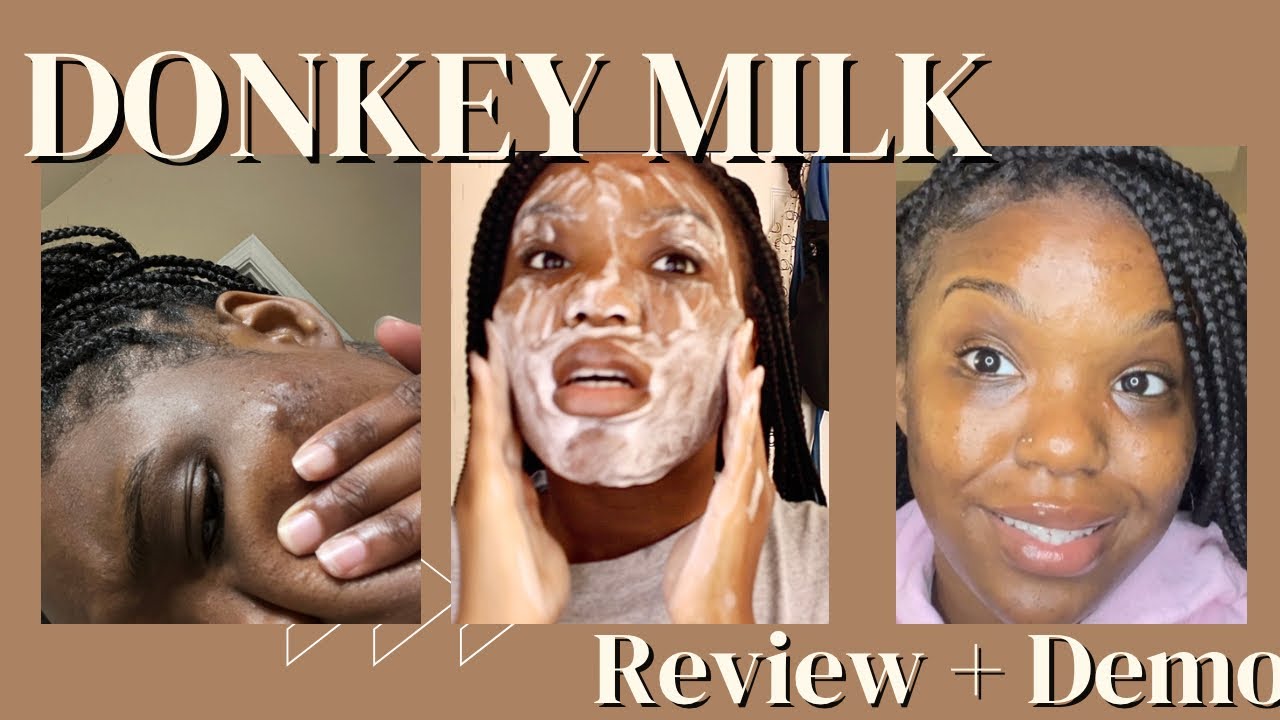 DONKEY MILK SKINCARE?? IXORA BOTANICAL BEAUTY DONKEY MILK FACE DUO