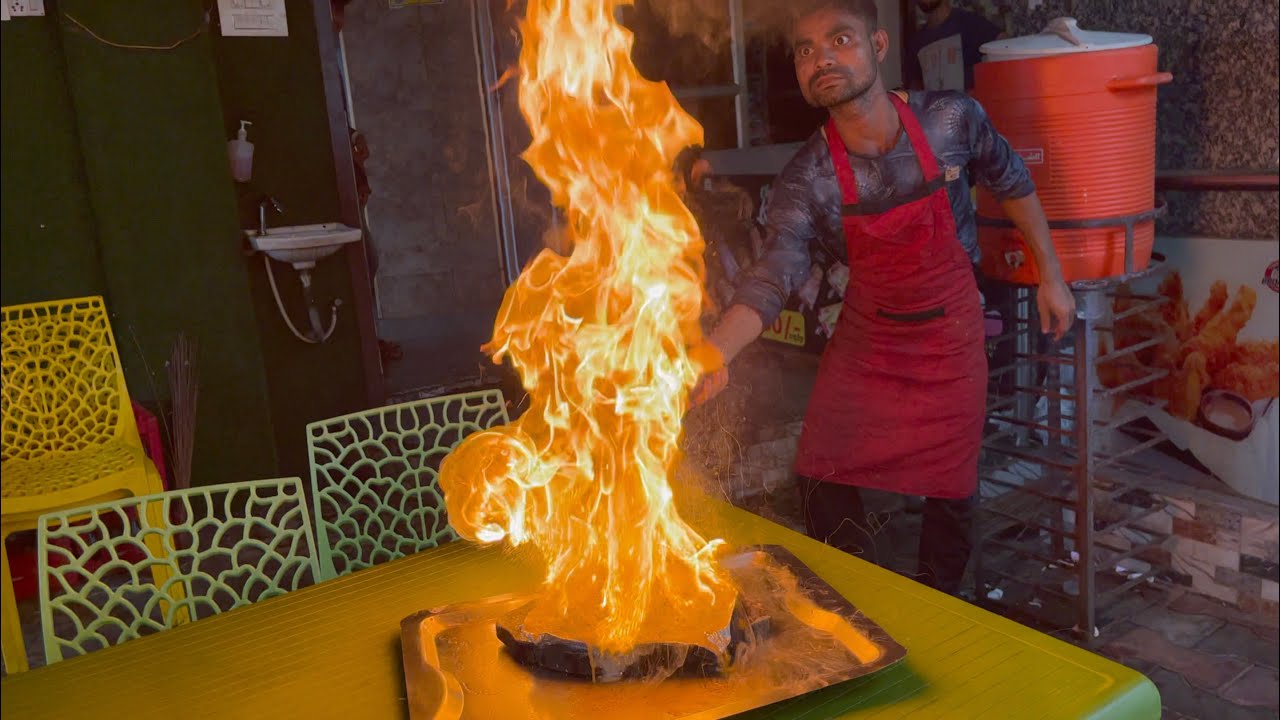 Master Chef Special Fire Sizzler | Indian Street Food | Aamchi Mumbai