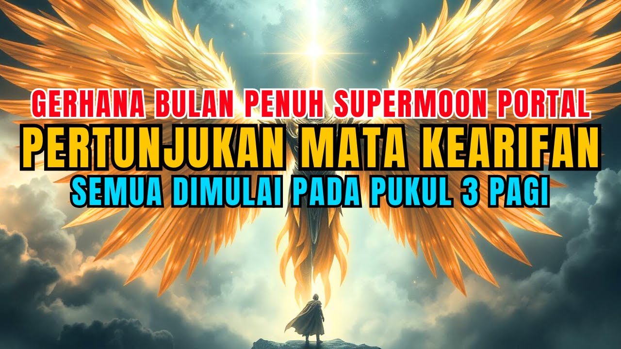 JIWA TERPILIH✨PORTAL SUPERMOON TERBESAR TERBUKA SELAMA 48 JAM KE DEPAN‼️9 HAL YANG PERLU ANDA TAHU