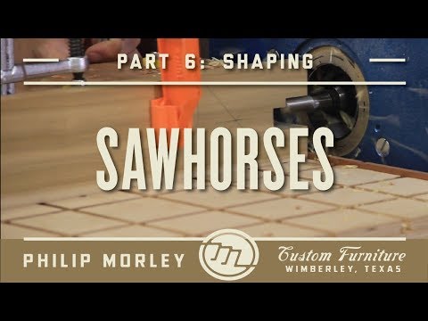 James Krenov Style Sawhorses | Part 6 - Shaping