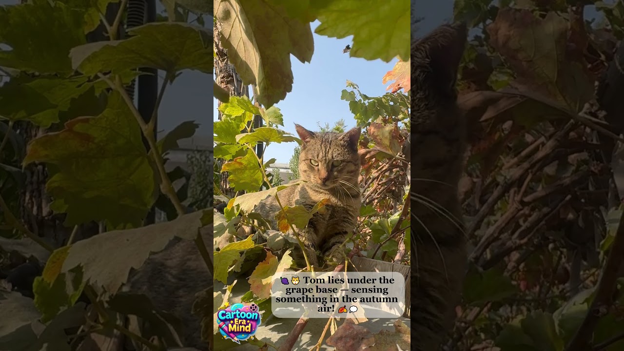 Tom’s New Adventures | — Tom paused under the grape shade