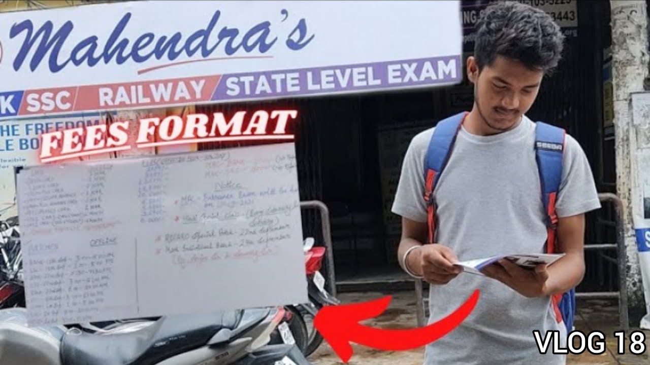 Mahendra coaching fees  🤔।  mahendra kapoorthala lucknow ।  #vlog18