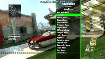 [PS3,PC,XBOX]BO2 1.19 Revolution Mod Menu ShowCase Cex/Dex+Download