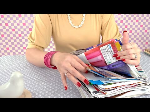 ASMR Fast Paper Sorting To Melt Away Your Stress • No Talking