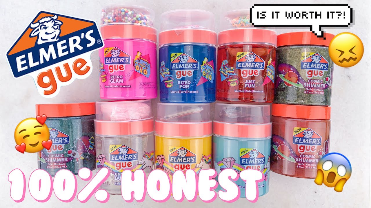 Elmer's All Star Slime Kit Review! 