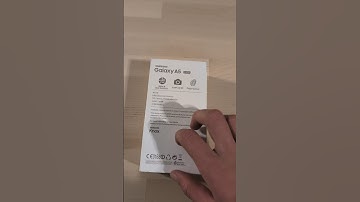 Galaxy A5 2017 box design test #shorts #youtube #tech