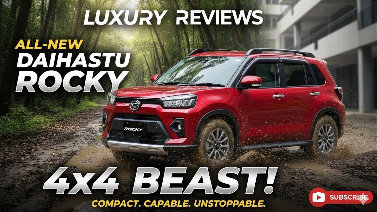 “2026 Daihatsu ROCKY 4x4 – The Compact SUV That’s Redefining Power & Style | Luxury Reviews”