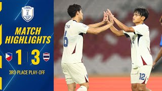 🇵🇭 PHILIPPINES 1-3 THAILAND 🇹🇭 | THIRD PLACE PLAY-OFF | #MANDIRICUP2025 HIGHLIGHTS