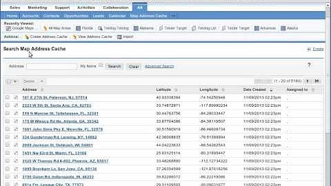 Google Maps Geocoding Process for SugarCRM
