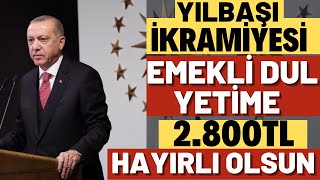 Emekli̇ Dul Ve Yeti̇m Maaşlarina Yilbaşi İkrami̇yesi̇ Müdjesi̇ 2023 İkrami̇ye Var Mi İkrami̇ye Bayram