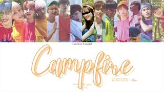 SEVENTEEN (세븐틴) - Campfire (캠프파이어) (14 Members) [Colour Coded Lyrics Han/Rom/Eng]