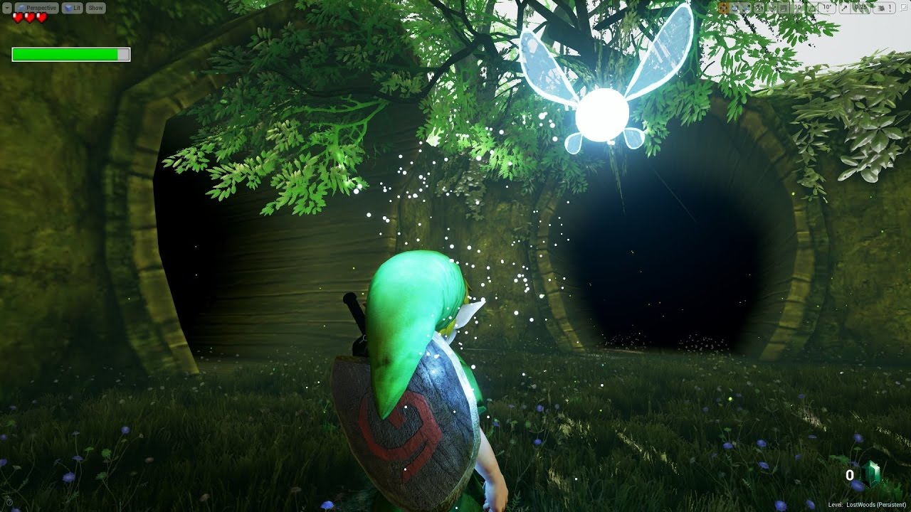 Zelda Ocarina of Time Unreal Engine 4 Lost Woods 