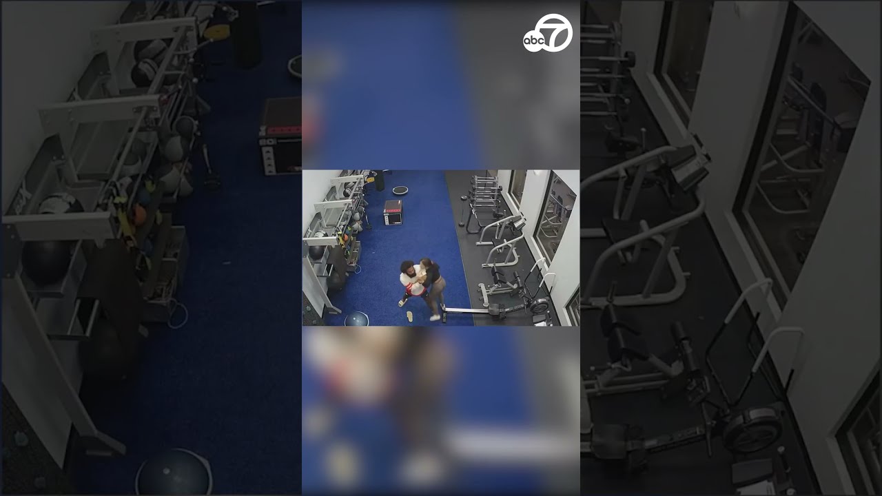 Terrifying Video Shows Woman Fight Off Attacker Inside Empty Apartment Complex Gym