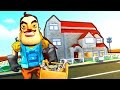 КАК СПАСТИСЬ ОТ ДЕДА-СОСЕДА В ХИТРОМ ДОМЕ! - ПРИВЕТ СОСЕД В SCRAP MECHANIC ( Hello Neighbor )