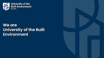 We are University of the Built Environment