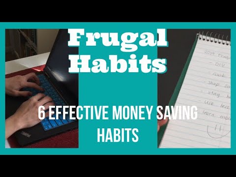 6 Frugal Habits | How To SAVE MONEY And Live Well For Less