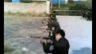 Chinese Police Rookies - Weapon Training with Type 79 Submachine Gun