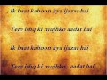 ijazat LYRICS ARIJIT SINGH ONE NIGHT STAND