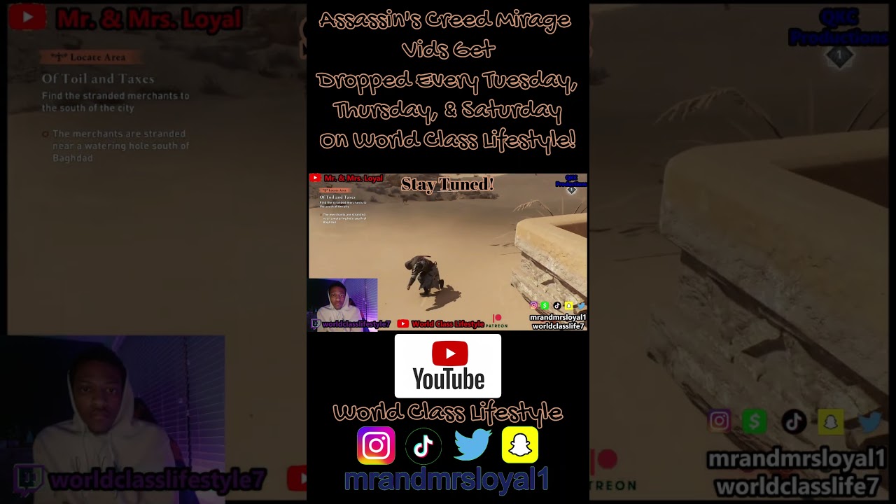 Assassin's Creed Mirage! - Coins And Daggers & Of Oil And Taxes! - World Class Lifestyle 