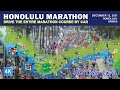 Honolulu marathon 2021  driving a full course of 262 miles in 12 minutes