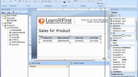 SQL Server 2008/R2 Reporting Services Actions: Drillthrough and Drilldown