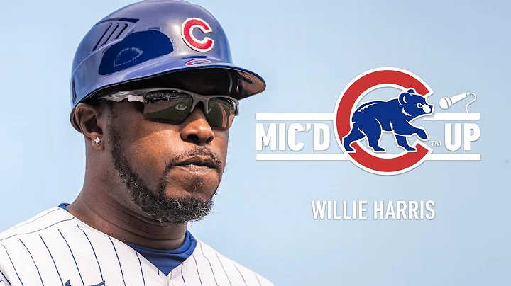 Cubs Third Base Coach Willie Harris is Mic'd Up Du...